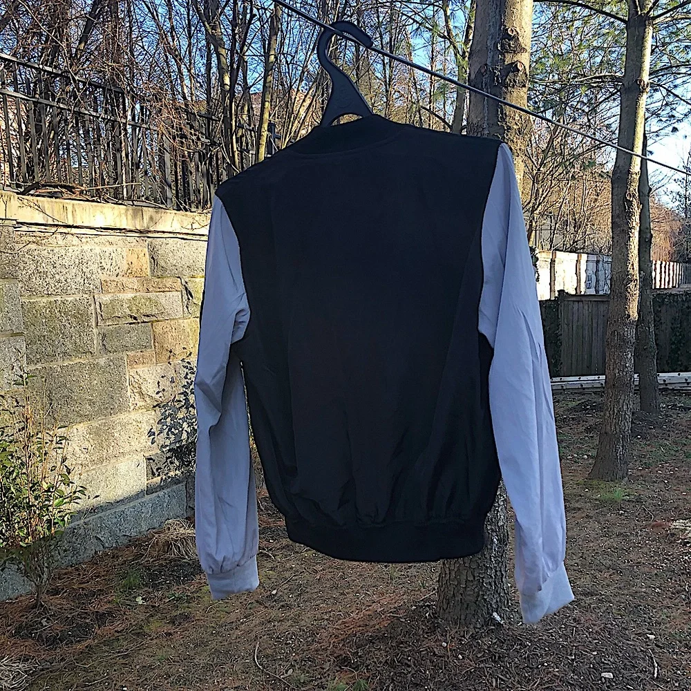 LIGHTWEIGHT COLORBLOCK BOMBER - Picture 3 of 12